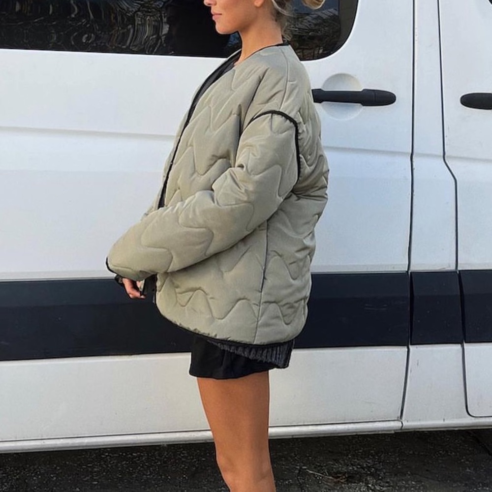 Princess polly jacket green size 4